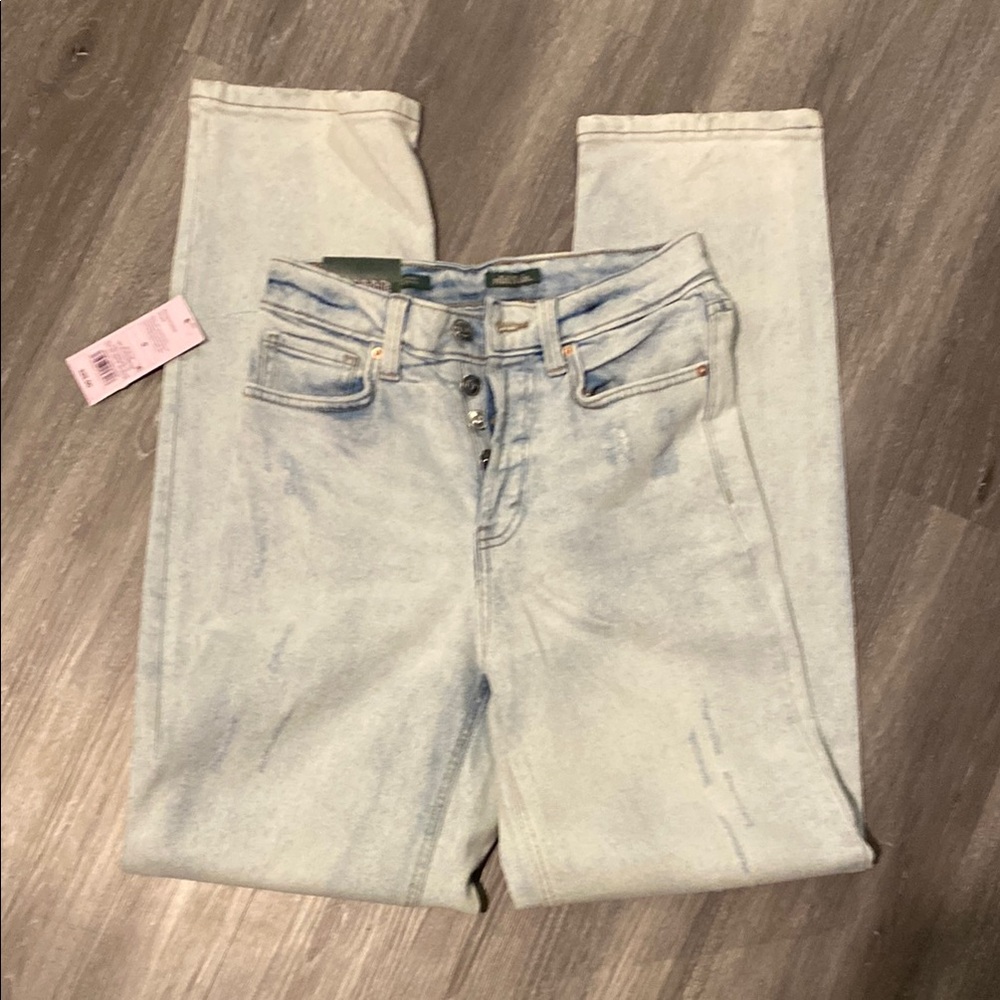 Wild Fable Blue Straight Leg Jeans Soft Worn-In Look